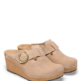Papillio by Birkenstock Fanny Wedges for Women in Sand Brown