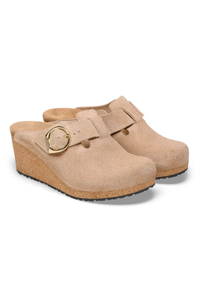 Papillio by Birkenstock Fanny Wedges for Women in Sand Brown