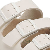 Papillio by Birkenstock Florida Flex Platform Slide Sandals for Women in Eggshell 
