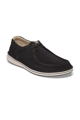 Birkenstock Pasadena Suede Leather Shoes for Men in Black