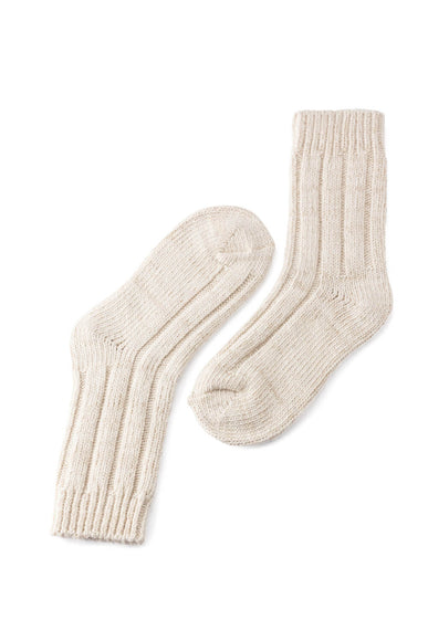 Birkenstock Cotton Twist Crew Socks for Women in White