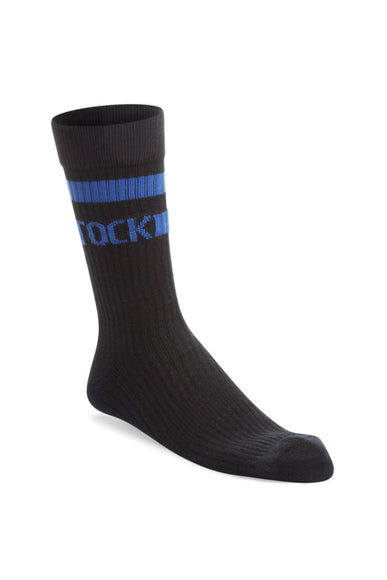Birkenstock Cotton Crew Stripe Socks for Men in Black