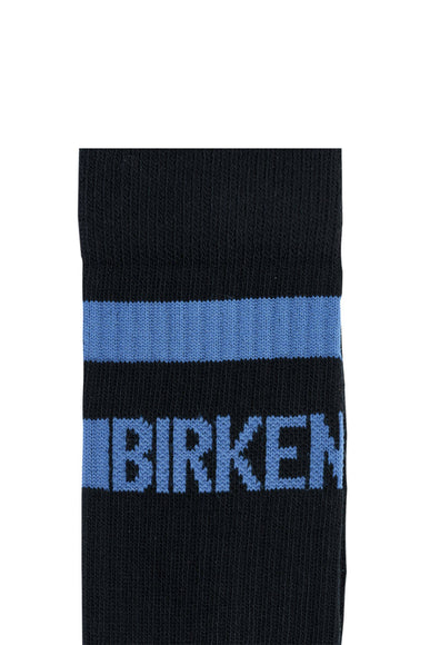 Birkenstock Cotton Crew Stripe Socks for Men in Black