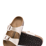 Birkenstock Sydney Birko Sandals for Women in Pearl White