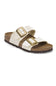  Birkenstock Sydney Luxe Buckle Sandals for Women in Pearl 