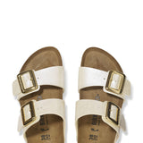  Birkenstock Sydney Luxe Buckle Sandals for Women in Pearl 