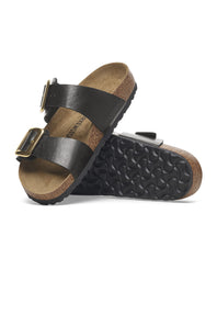 Birkenstock Sydney Luxe Buckle Sandals for Women in Black