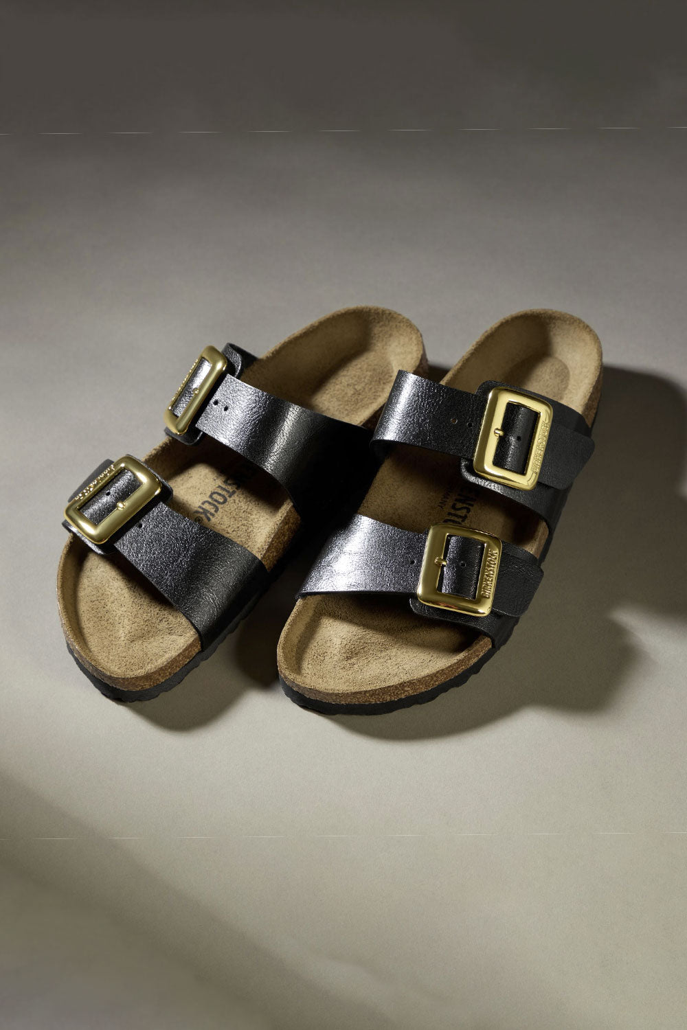 Birkenstock Sydney Luxe Buckle Sandals for Women in Black