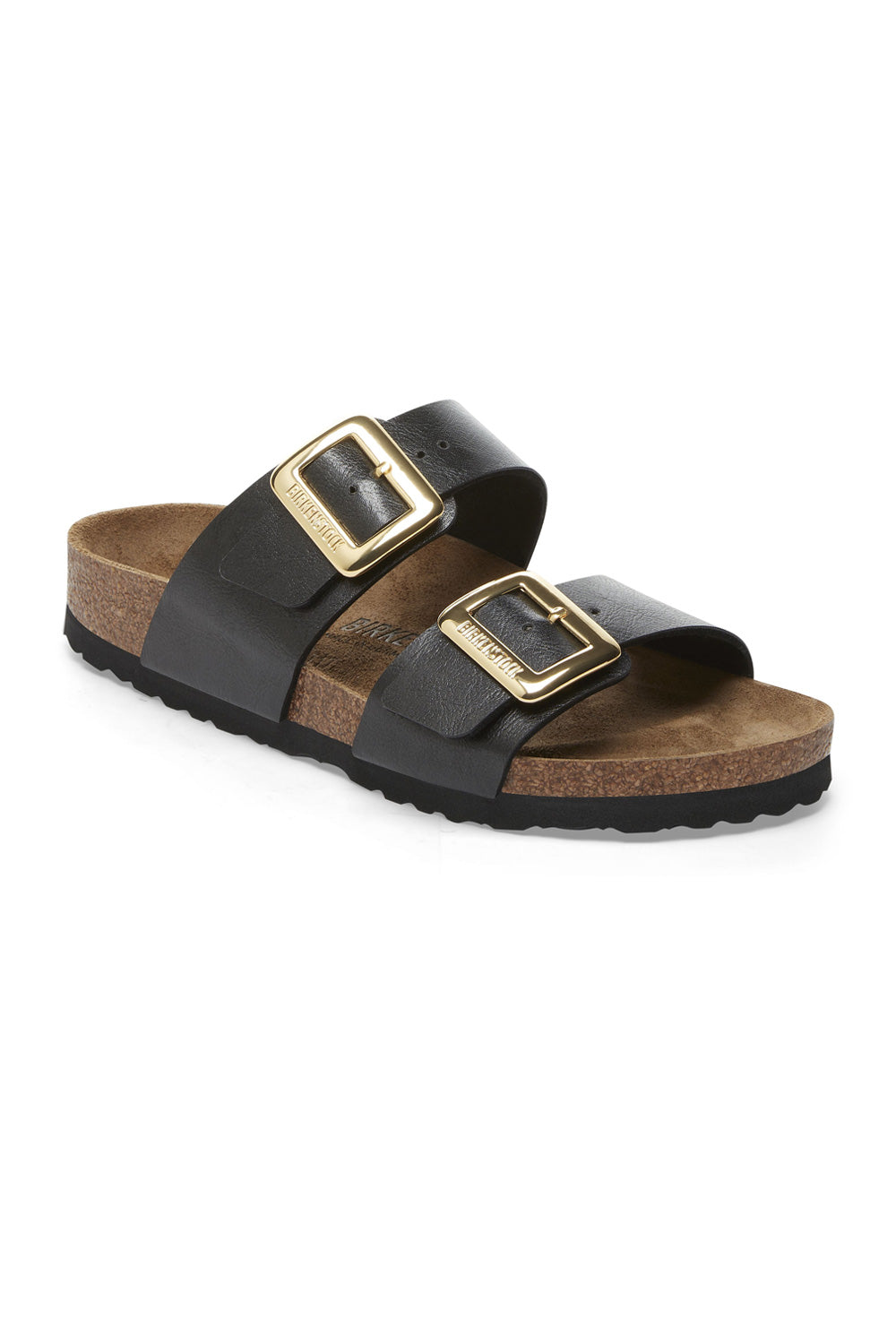 Birkenstock Sydney Luxe Buckle Sandals for Women in Black