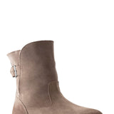 Birkenstock Uppsala Shearling Booties for Women in Grey Taupe