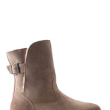 Birkenstock Uppsala Shearling Booties for Women in Grey Taupe