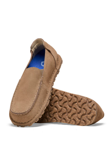 Birkenstock Utti Suede Leather Loafers for Men in Taupe