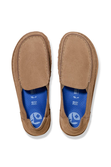 Birkenstock Utti Suede Leather Loafers for Men in Taupe