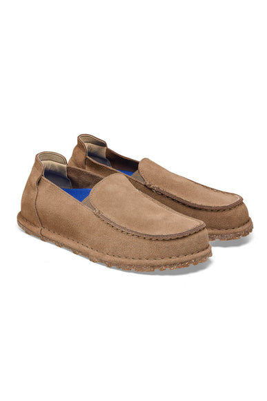 Birkenstock Utti Suede Leather Loafers for Men in Taupe