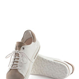 Birkenstock Bend Low Decon Pop Leather Shoes for Women in Taupe