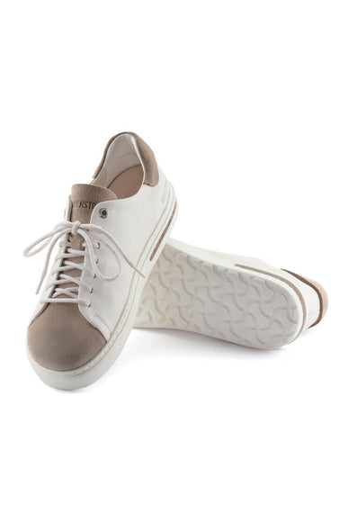 Birkenstock Bend Low Decon Pop Leather Shoes for Women in Taupe