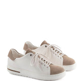 Birkenstock Bend Low Decon Pop Leather Shoes for Women in Taupe
