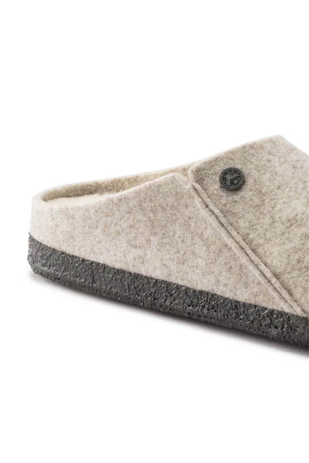 Birkenstock Zermatt Wool Felt Shearling Slippers for Women in Eggnog