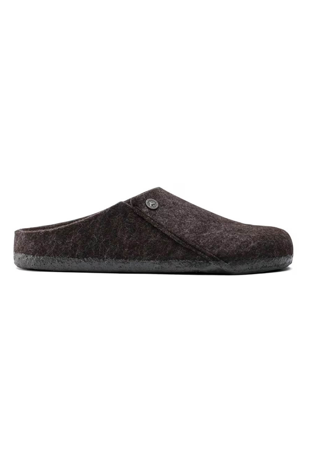 Birkenstock Zermatt Wool Felt Shearling Slippers for Men in Mocha