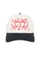Literally Just A Girl Trucker Hat for Women in Black/Tan