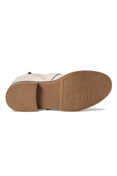 Blowfish Malibu Shoes Vigor Buckle Booties for Women in White