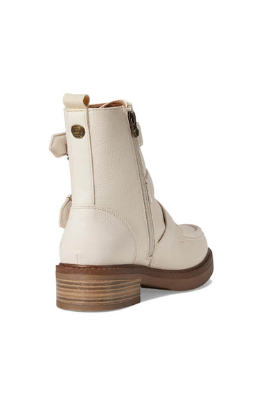 Blowfish Malibu Shoes Vigor Buckle Booties for Women in White
