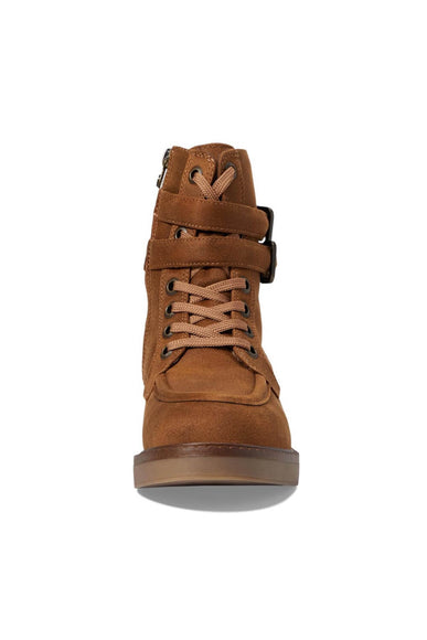 Blowfish Malibu Shoes Victoria Lace Booties for Women in Brown