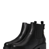 Blowfish Malibu Shoes Layten Lug Booties for Women in Black