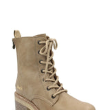 Blowfish Malibu Shoes Leith Lace Lug Booties for Women in Brown