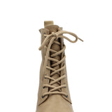Blowfish Malibu Shoes Leith Lace Lug Booties for Women in Brown