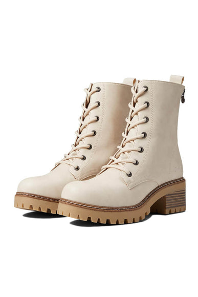 Blowfish Malibu Leith Lace Lug Booties for Women in Cloud