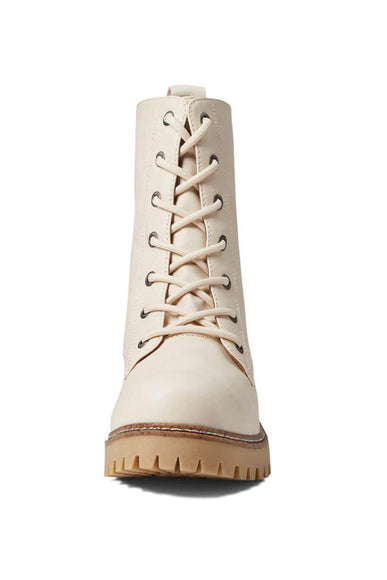 Blowfish Malibu Leith Lace Lug Booties for Women in Cloud