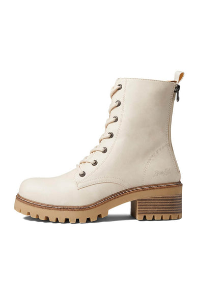 Blowfish Malibu Leith Lace Lug Booties for Women in Cloud