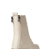 Blowfish Malibu Leith Lace Lug Booties for Women in Cloud