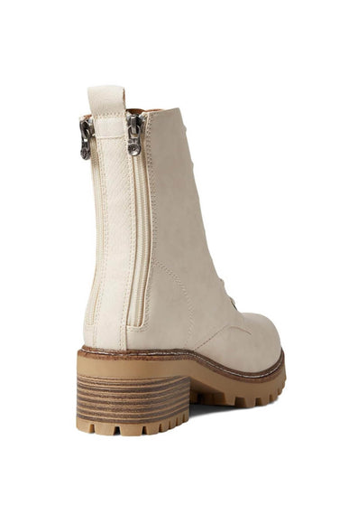 Blowfish Malibu Leith Lace Lug Booties for Women in Cloud