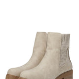 Blowfish Malibu Shoes Levorah Lug Booties for Women in White