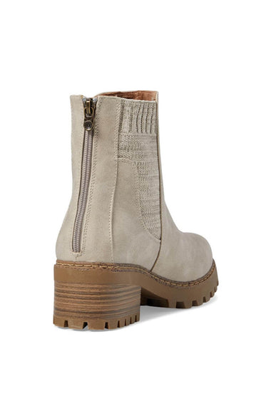 Blowfish Malibu Shoes Levorah Lug Booties for Women in White
