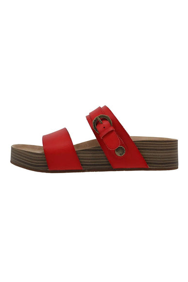 Blowfish Malibu Marge Platform Sandals for Women in Red