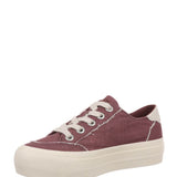 Blowfish Malibu Sadie-Sun Floral Sneakers for Women in Deep Red