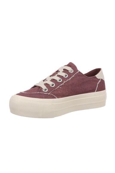 Blowfish Malibu Sadie-Sun Floral Sneakers for Women in Deep Red