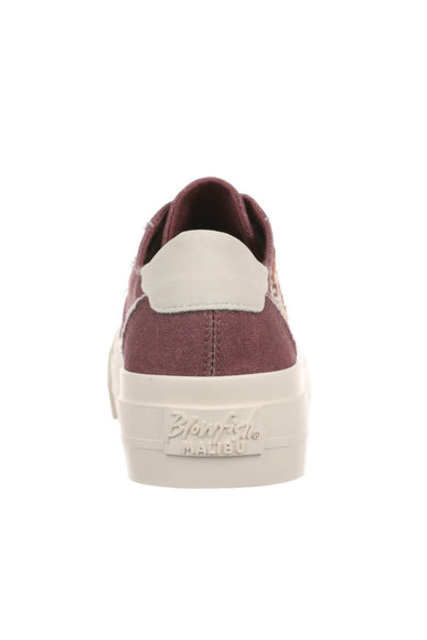 Blowfish Malibu Sadie-Sun Floral Sneakers for Women in Deep Red