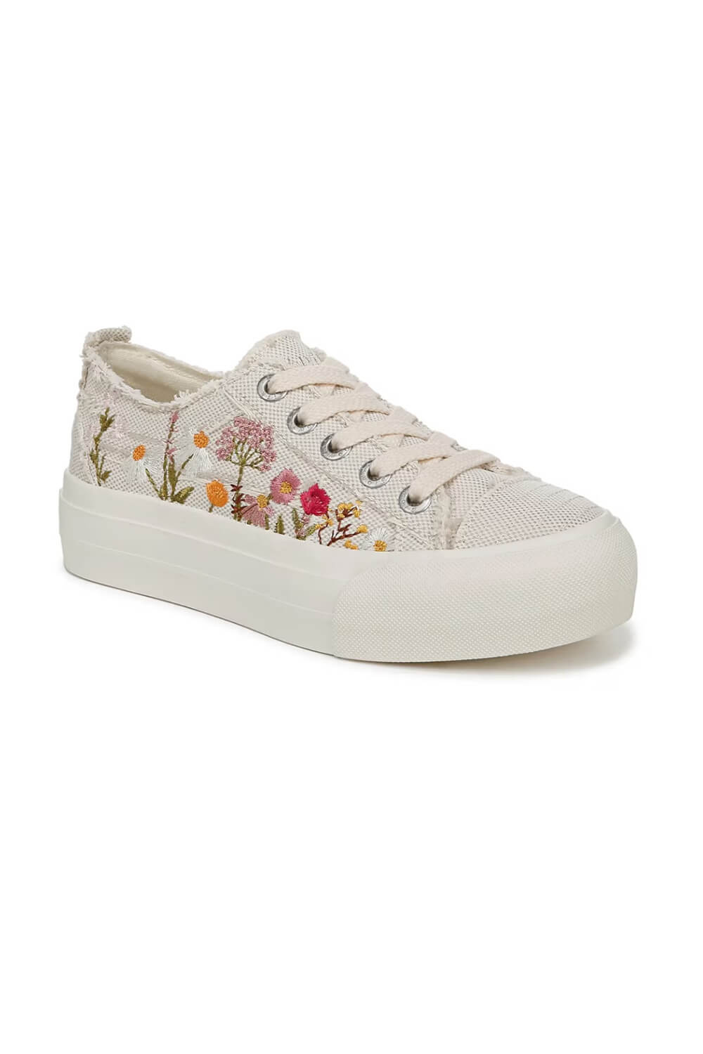Blowfish Malibu Sadie-Sun Floral Sneakers for Women in Cream
