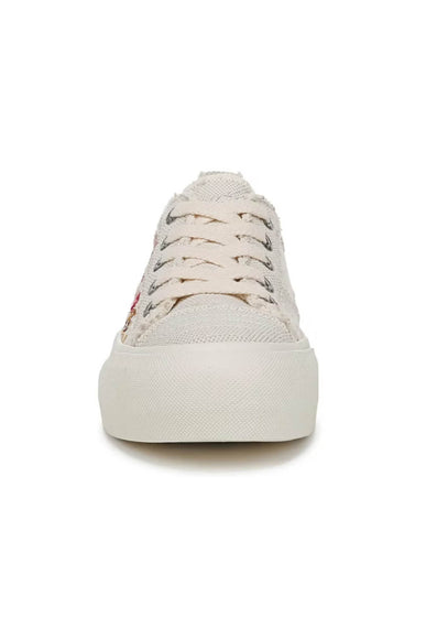 Blowfish Malibu Sadie-Sun Floral Sneakers for Women in Cream