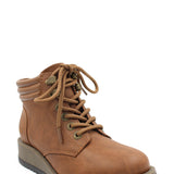 Blowfish Malibu Shoes City Lace Up Booties for Women in Brown