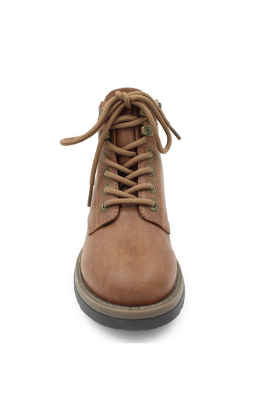 Blowfish Malibu Shoes City Lace Up Booties for Women in Brown