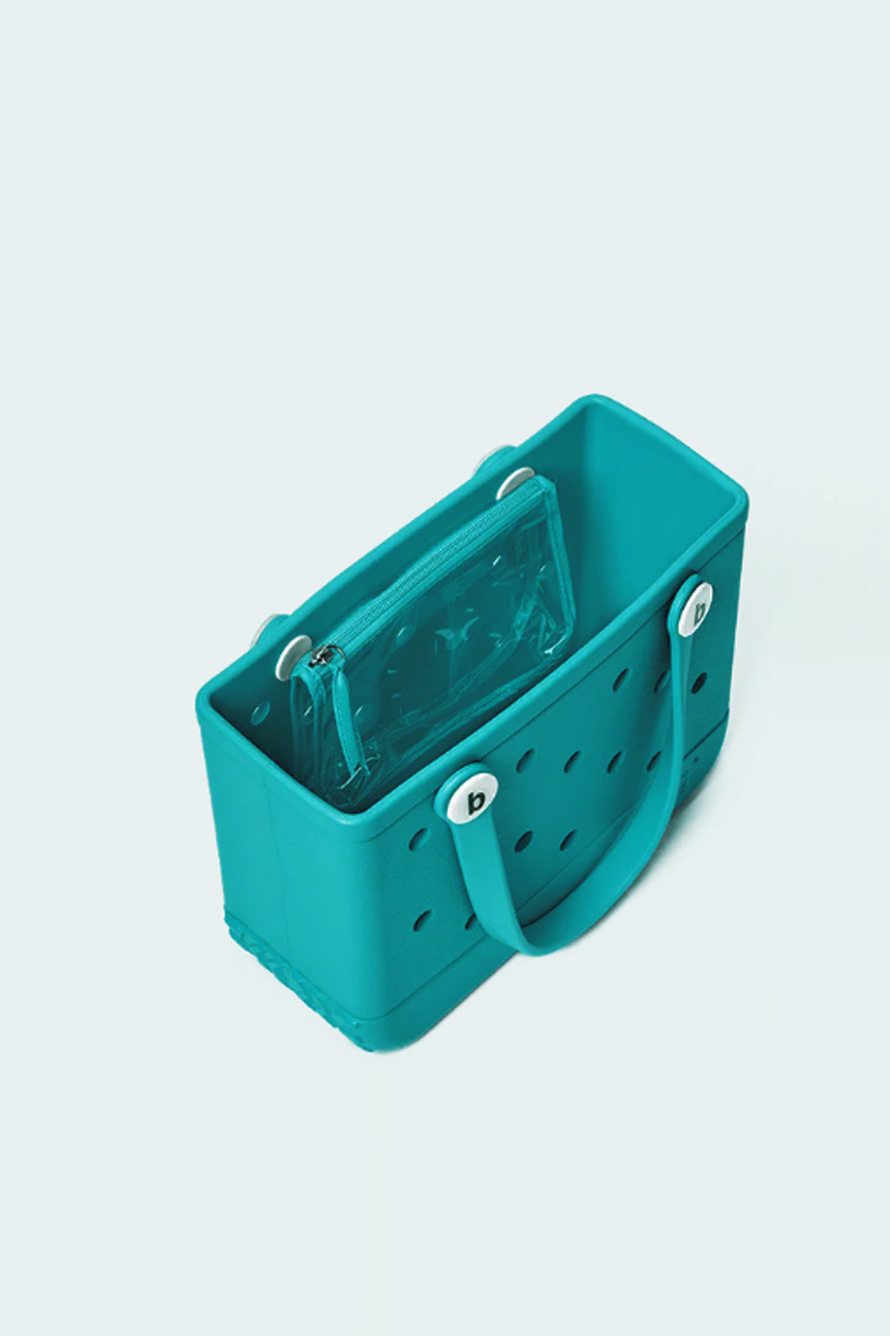 Bogg Bag Original Coastal USA In Carolina On My Mind Blue Tote / Topper/divider - Foto 2