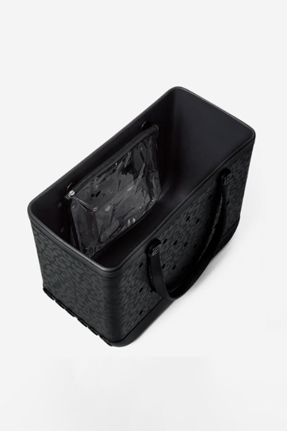 Bogg Bag Original Large Bogg Bag in Onyx Leopard Black