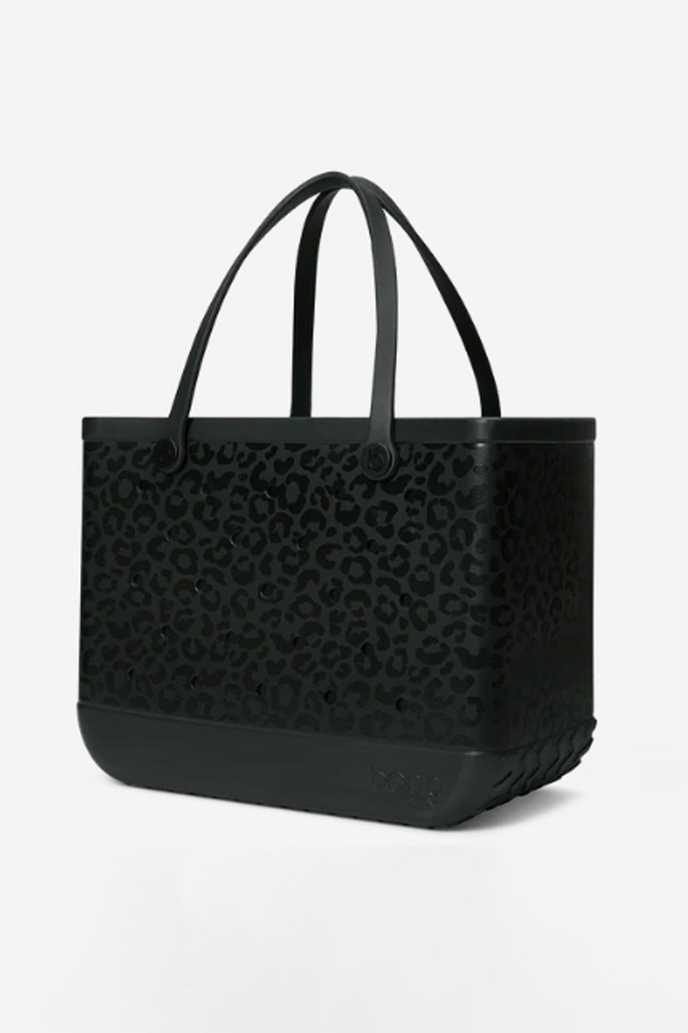 Bogg Bag Original Large Bogg Bag in Onyx Leopard Black