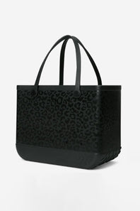 Bogg Bag Original Large Bogg Bag in Onyx Leopard Black
