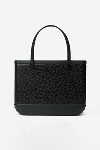 Bogg Bag Original Large Bogg Bag in Onyx Leopard Black